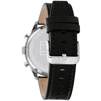 Tommy Hilfiger 1791941 Matthew Black Leather Mens Watch