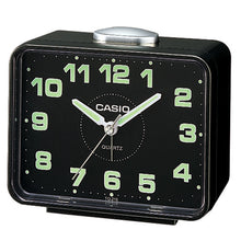 Load image into Gallery viewer, Casio TQ218-1DF Black Table Clock
