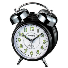 Load image into Gallery viewer, Casio TQ362-1B Black Alarm Clock