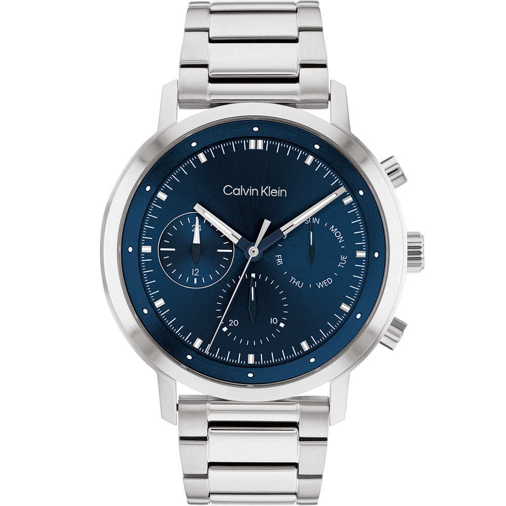 Calvin Klein 25200063 Gauge Blue Dial Mens Watch