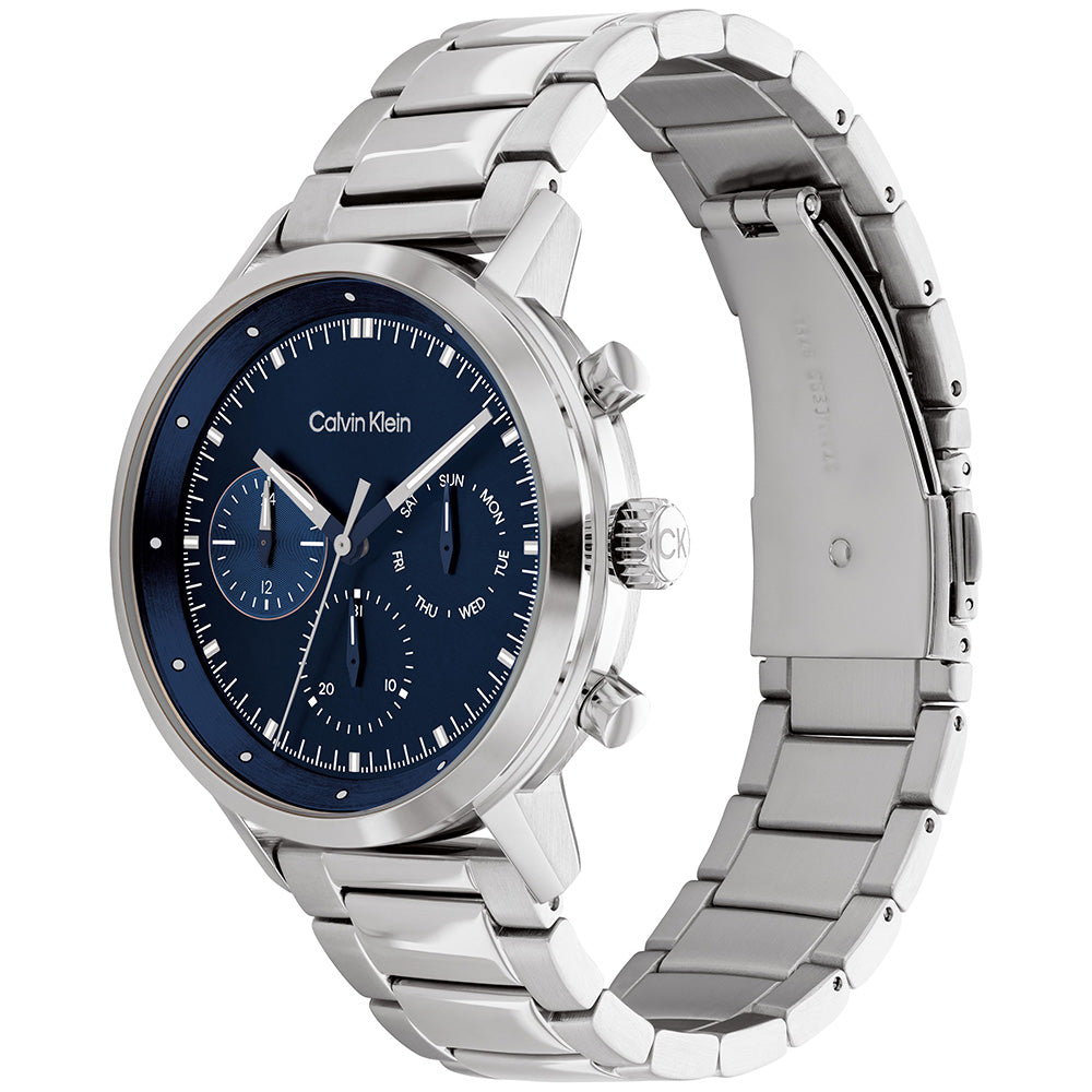 Calvin Klein 25200063 Gauge Blue Dial Mens Watch