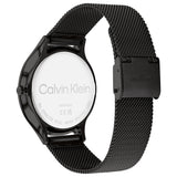 Calvin Klein 25200004 Timeless Black Mesh Womens Watch