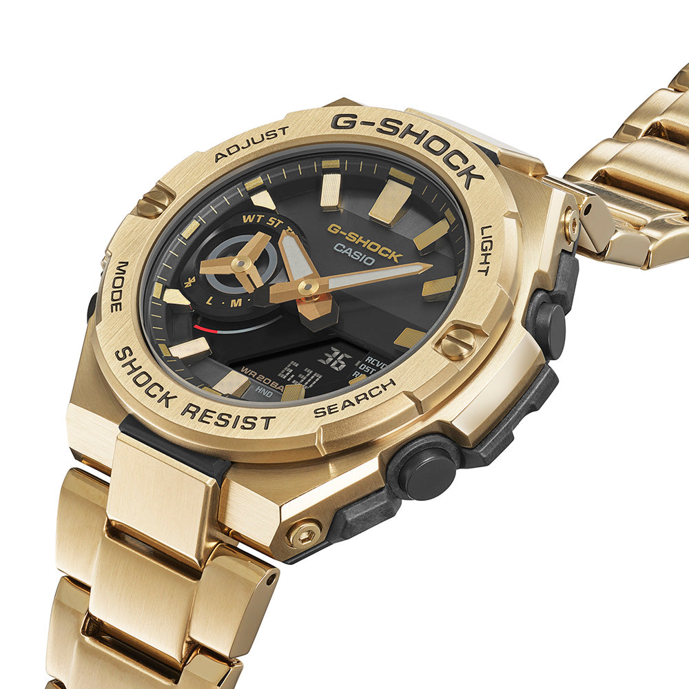 G-Shock GSTB500GD-1A G-Steel Gold Watch