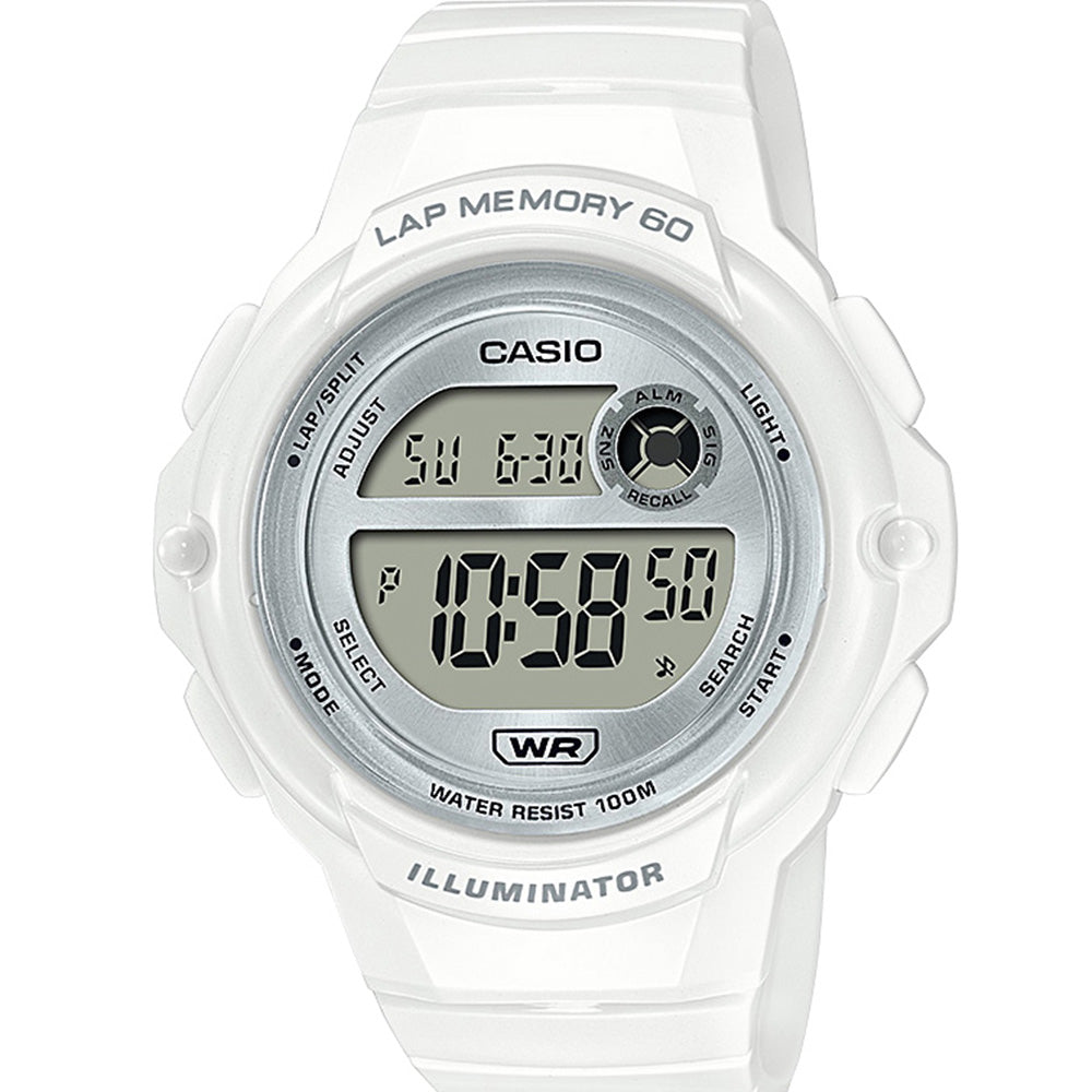 Casio LWS1200H-7A1 White Digital Watch