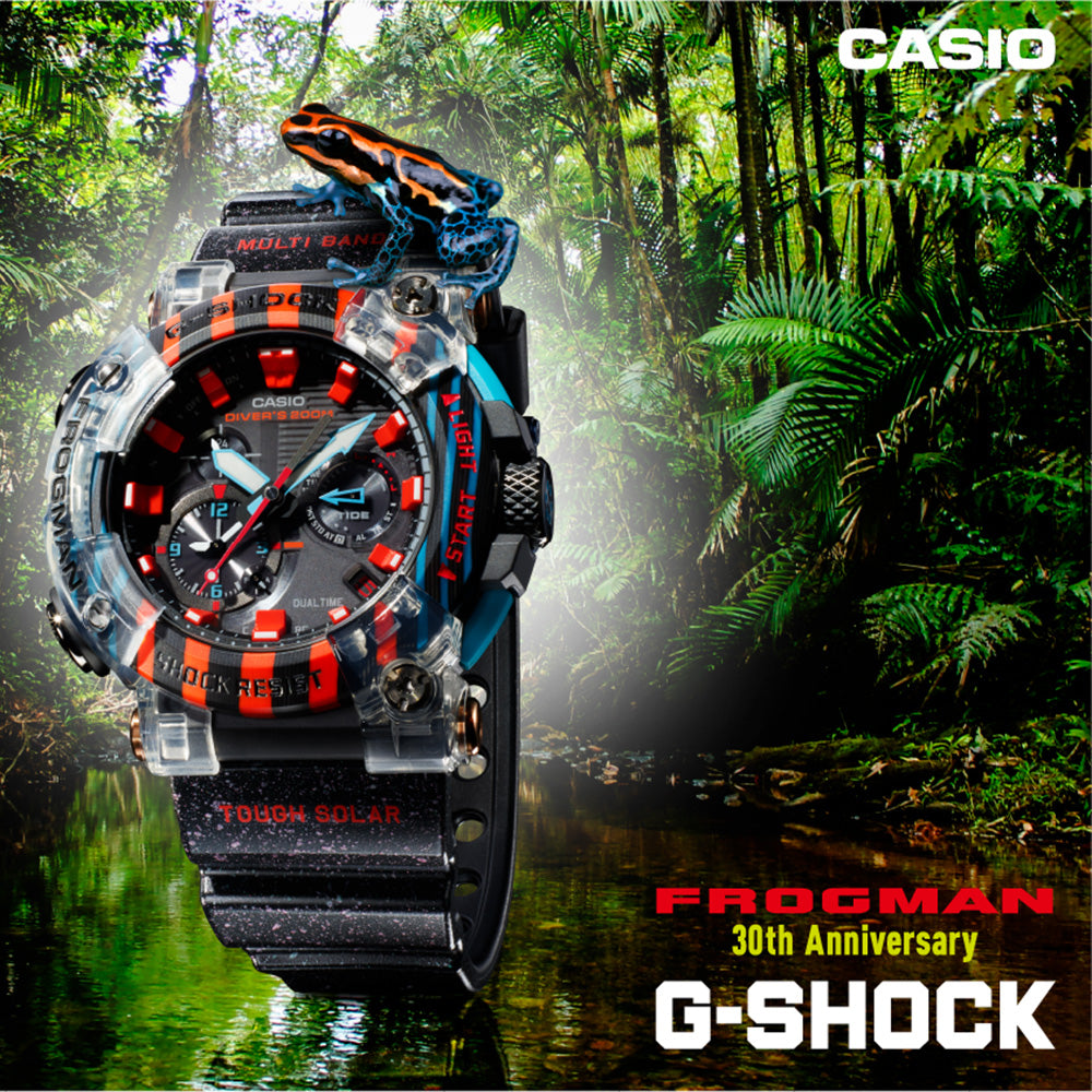 G-Shock GWFA1000APF-1A Poison Dart Frog 30th Anniversary Frogman