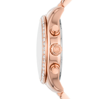 Michael Kors MK7242 Lexington Lux Rose Tone Womens Watch