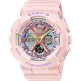 Baby-G BA130PM-4A Multi Pastel Pink Womens Watch