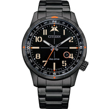 Load image into Gallery viewer, Citizen BM7555-83E Eco-Drive Black Stainless Steel Mens Watch