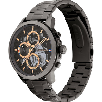 Tommy Hilfiger 1710479 Henry Black Stainless Steel Mens Watch