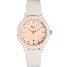 Load image into Gallery viewer, Jag J2628 Bronte Pink Vegan Leather Womens Watch