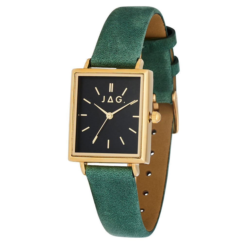 Jag J2665 Airlie Green Leather Womens Watch