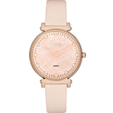 Jag J2683 Victoria Pink Leather Womens Watch