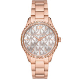 Michael Kors MK7297 Layton Rose Tone Womens Watch