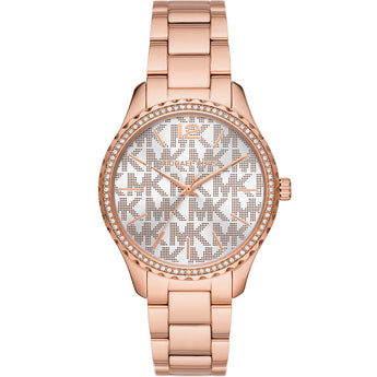 Michael Kors MK7297 Layton Rose Tone Womens Watch