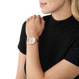Michael Kors MK7297 Layton Rose Tone Womens Watch