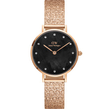 Load image into Gallery viewer, Daniel Wellington DW00100591 Lumine Black Mother of Pearl Womens Watch