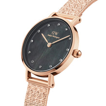 Load image into Gallery viewer, Daniel Wellington DW00100591 Lumine Black Mother of Pearl Womens Watch
