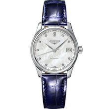Load image into Gallery viewer, Longines Master Collection Automatic Blue Leather L23574870 34mm