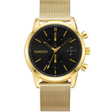 Harison Gold Watch *Imitation Sub Dial Dates