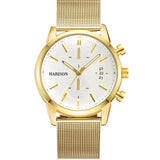 Harison Gold Watch *Imitation Sub Dial Dates