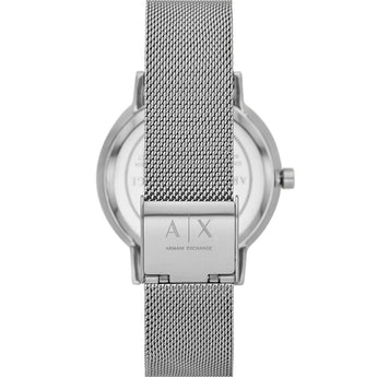 Armani Exchange AX5583 Lola Silver Tone Mesh Womens Watch