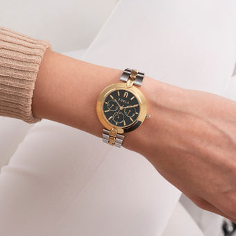 Furla WW00030008L4 Logo Link Two Tone Womens Watch