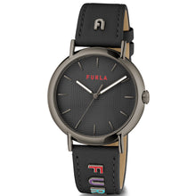 Load image into Gallery viewer, Furla WW00023023L7 Easy Shape Black Leather Womens Watch