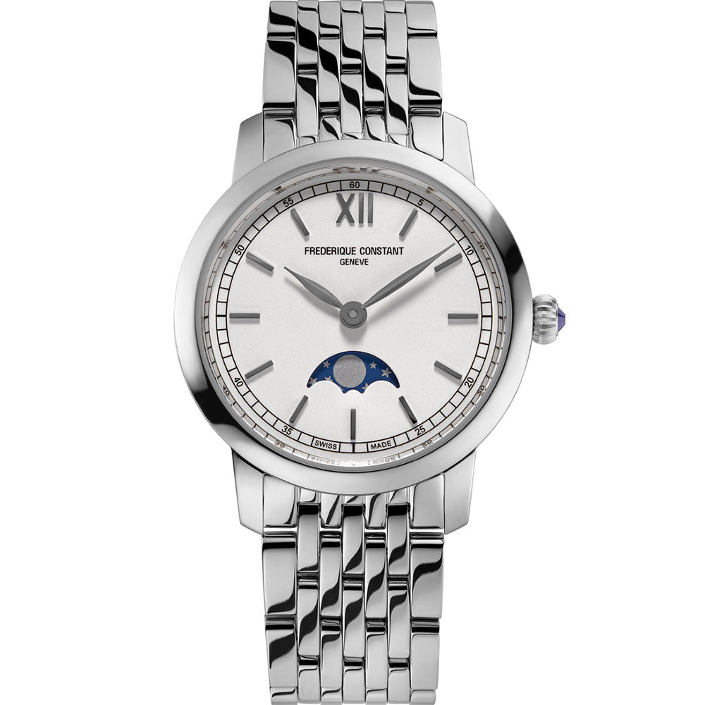 Frederique Constant FC206SW1S6B Moonphase Womens Watch