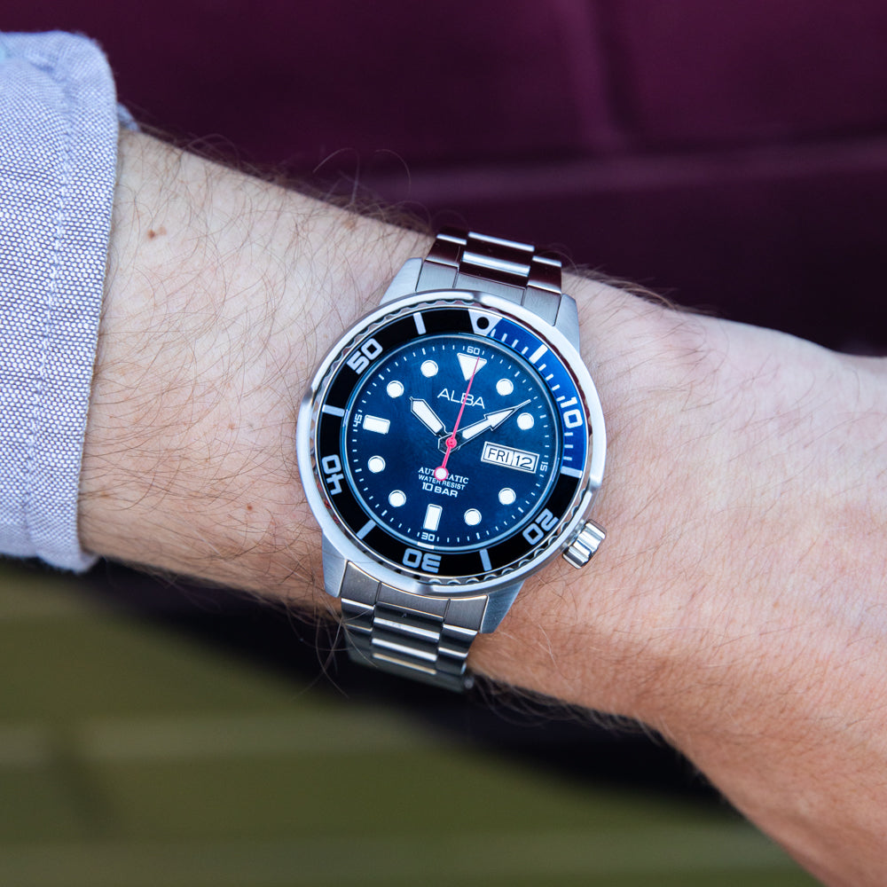 Alba AL4245X1 Automatic Stainless Steel 43mm Grahams Jewellers