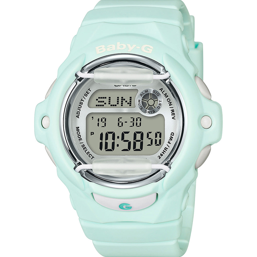 Baby-G BG169R-3D Pastel Green Digital Watch
