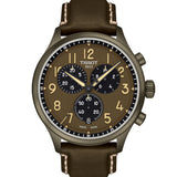 Tissot Chrono XL T1166173609200 Brown Leather 45mm