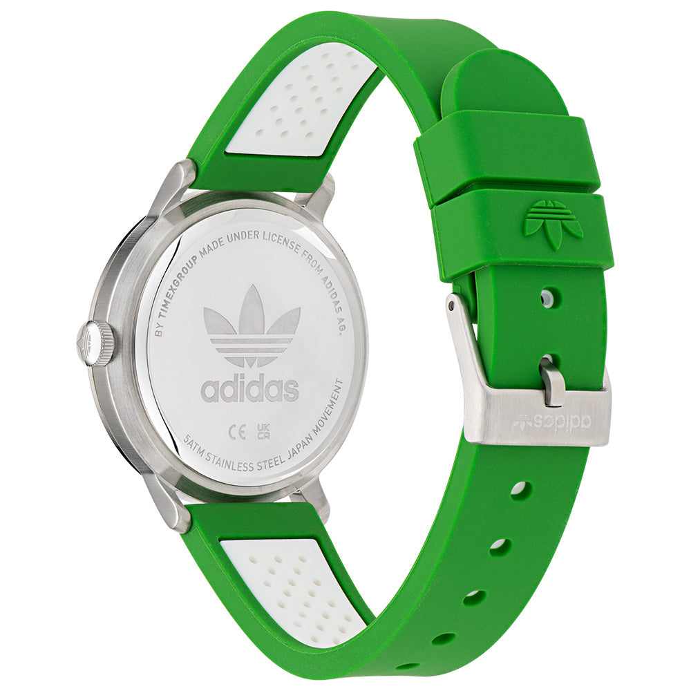 Adidas AOSY23023 Green Silicone Mens Watch