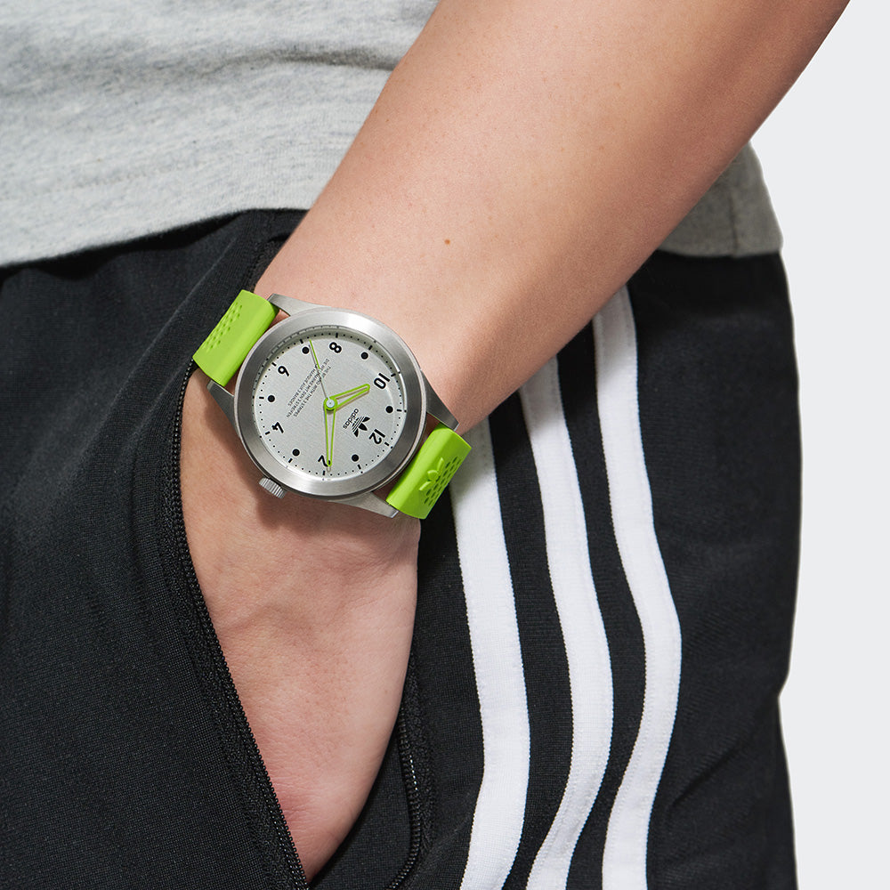 Adidas AOSY23034 Code Three Neon Green Mens Watch – Grahams Jewellers | Quarzuhren