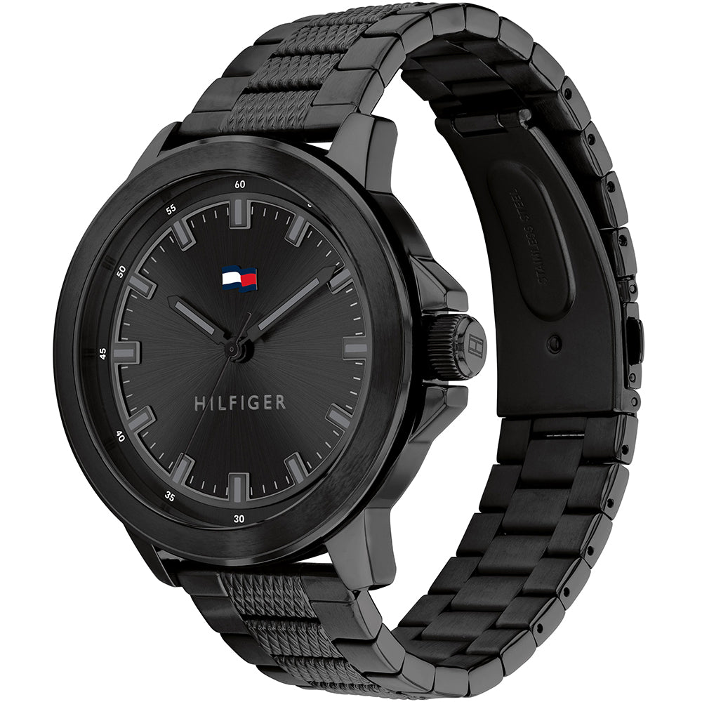 Tommy Hilfiger 1792026 Nelson Black Tone Mens Watch