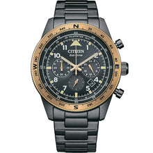 Load image into Gallery viewer, Citizen CA4556-89E Eco-Drive Black and Gold Tone Mens Watch