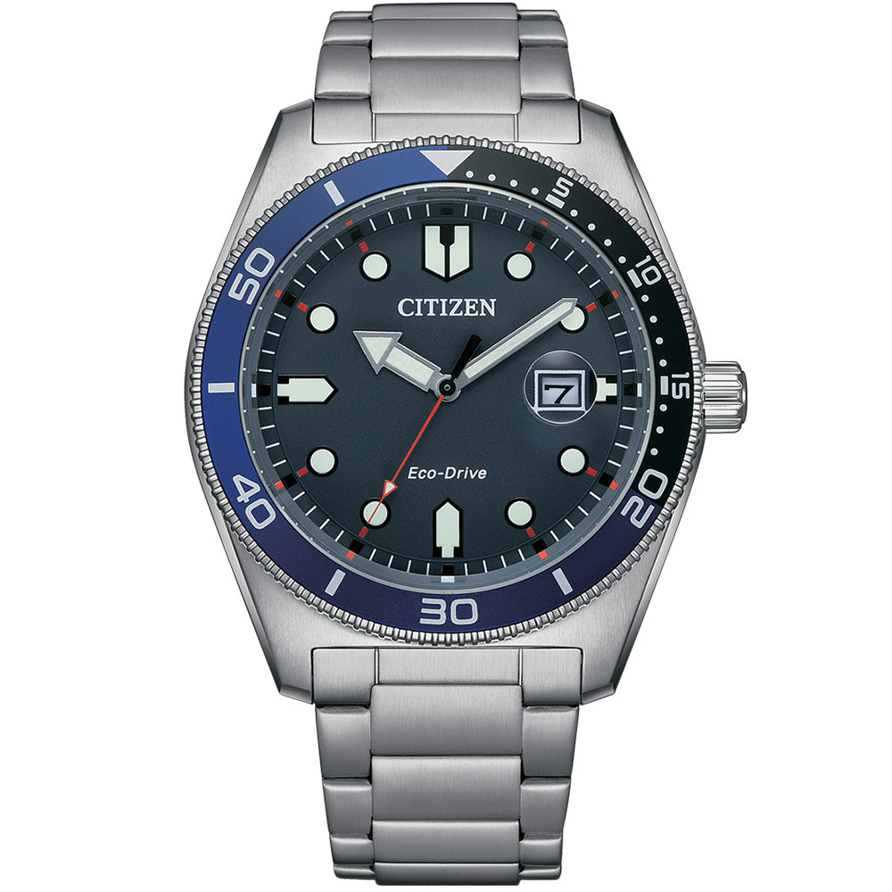 Citizen AW1761-89L Eco-Drive Stainless Steel Mens Watch