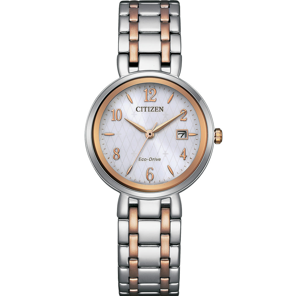 Citizen EW2696-84A Eco-Drive Mother of Pearl Womens Watch