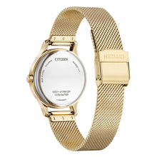 Load image into Gallery viewer, Citizen EM0892-80D Eco-Drive Mesh Womens Watch