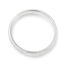 Load image into Gallery viewer, 9ct White Gold Dicut Ring