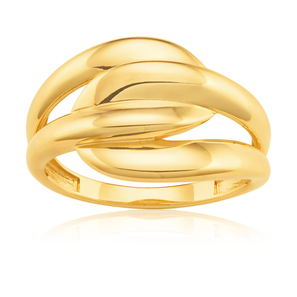 9ct Yellow Gold Twist Ring