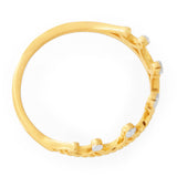 9ct Yellow Gold Crown Ring
