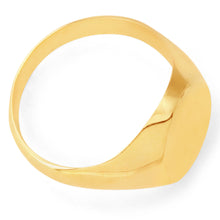Load image into Gallery viewer, 9ct Yellow Gold Signet Gents Ring
