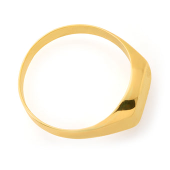 Signet Gents Ring in 9ct Yellow Gold