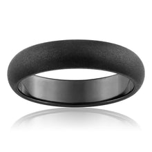 Load image into Gallery viewer, 5mm Brushed Zirconium Gents Ring Size T, U &amp; X