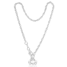 Load image into Gallery viewer, Sterling Silver Rope Anklet