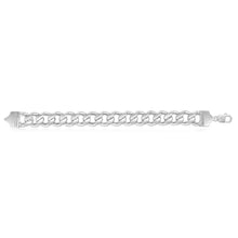 Load image into Gallery viewer, Sterling Silver 23cm 400 Gauge Curb Bracelet