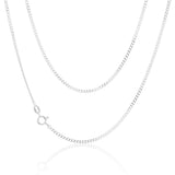 Sterling Silver 60 Gauge Curb Chain 45cm