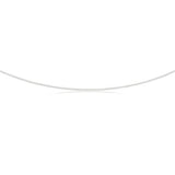 Sterling Silver 50 Gauge Curb Dicut Chain 55cm