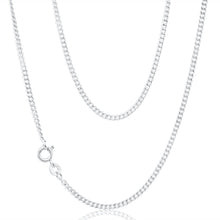 Load image into Gallery viewer, Sterling Silver 50cm Curb Chain