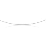 Sterling Silver Snake 40cm Chain